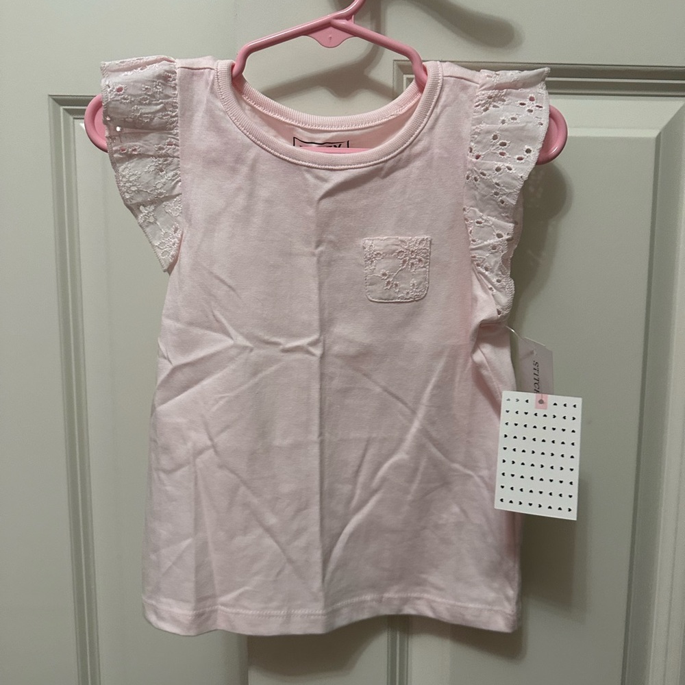 Toddler pink top